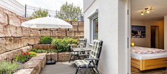 Vakantiewoning "Alpenblick" met bergzicht, eigen terras & Wi-Fi