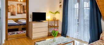 Holiday Apartment "Nicole" with Lake View, Balcony & Wi-Fi