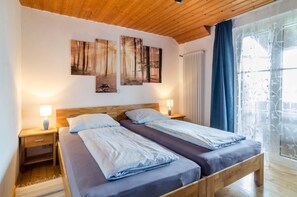 2 habitaciones, wifi gratis y ropa de cama 