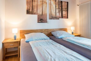 2 habitaciones, wifi gratis y ropa de cama 