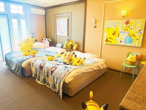 Family Twin Room - Ikaho no mori Kids Paradise (Yoshioka)