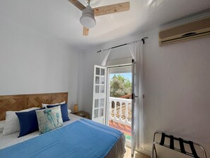 2 dormitorios, tabla de planchar con plancha, wifi y ropa de cama