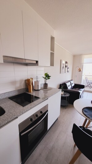 Fridge, microwave, oven, coffee/tea maker - Apartment in Antofagasta! Spacious room, private bathroom (Antofagasta)