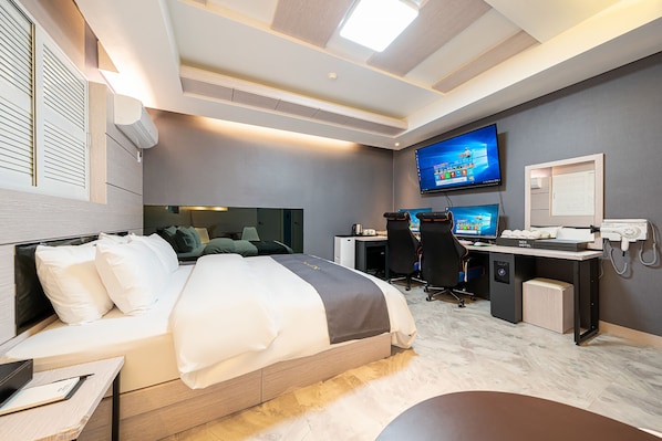 Couette en duvet d'oie, bureau