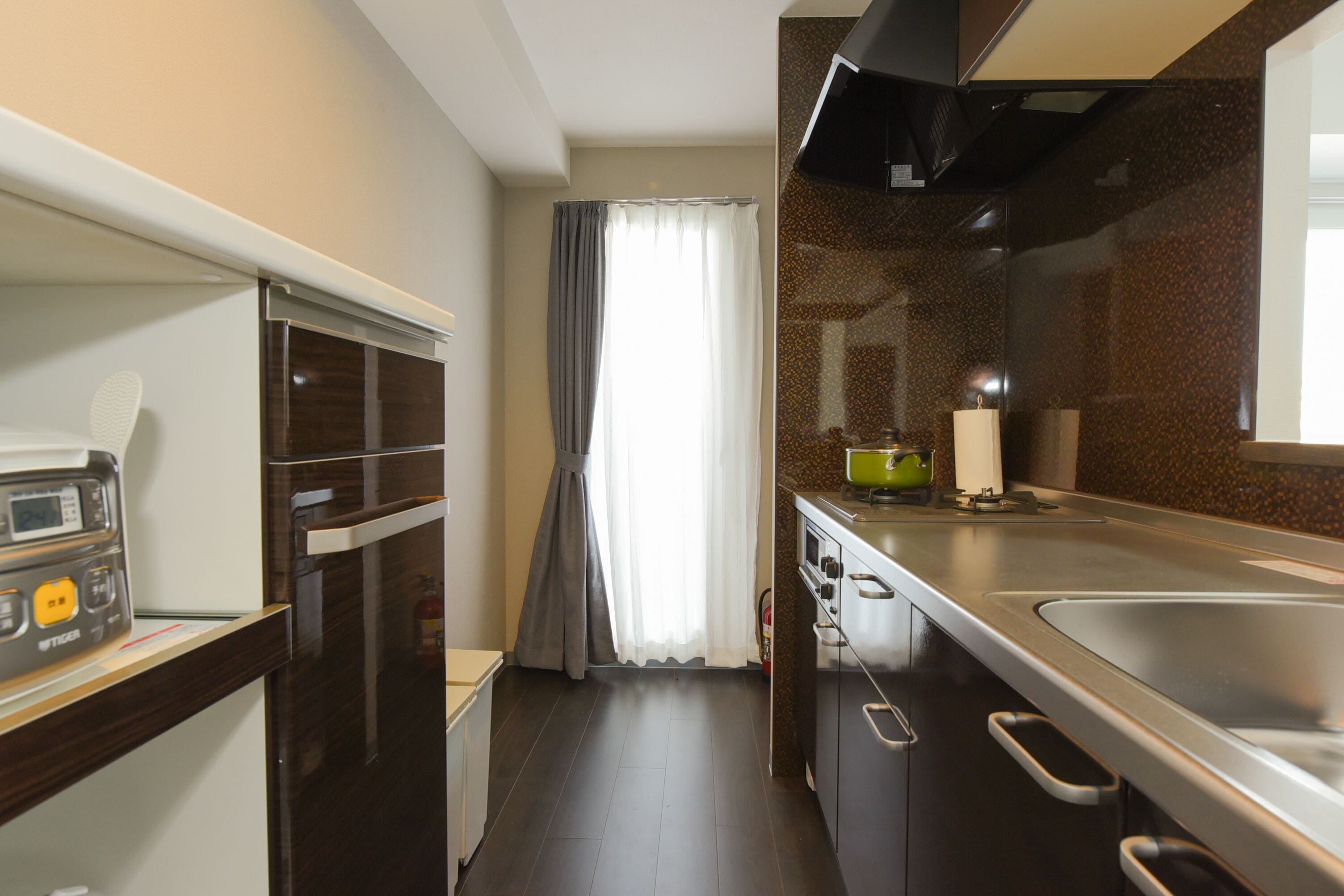 Suite | Private kitchen | Fridge, microwave, stovetop, toaster
