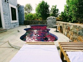 Casa de campo superior, 1 habitación, vistas a la montaña, junto a la montaña | Piscina privada