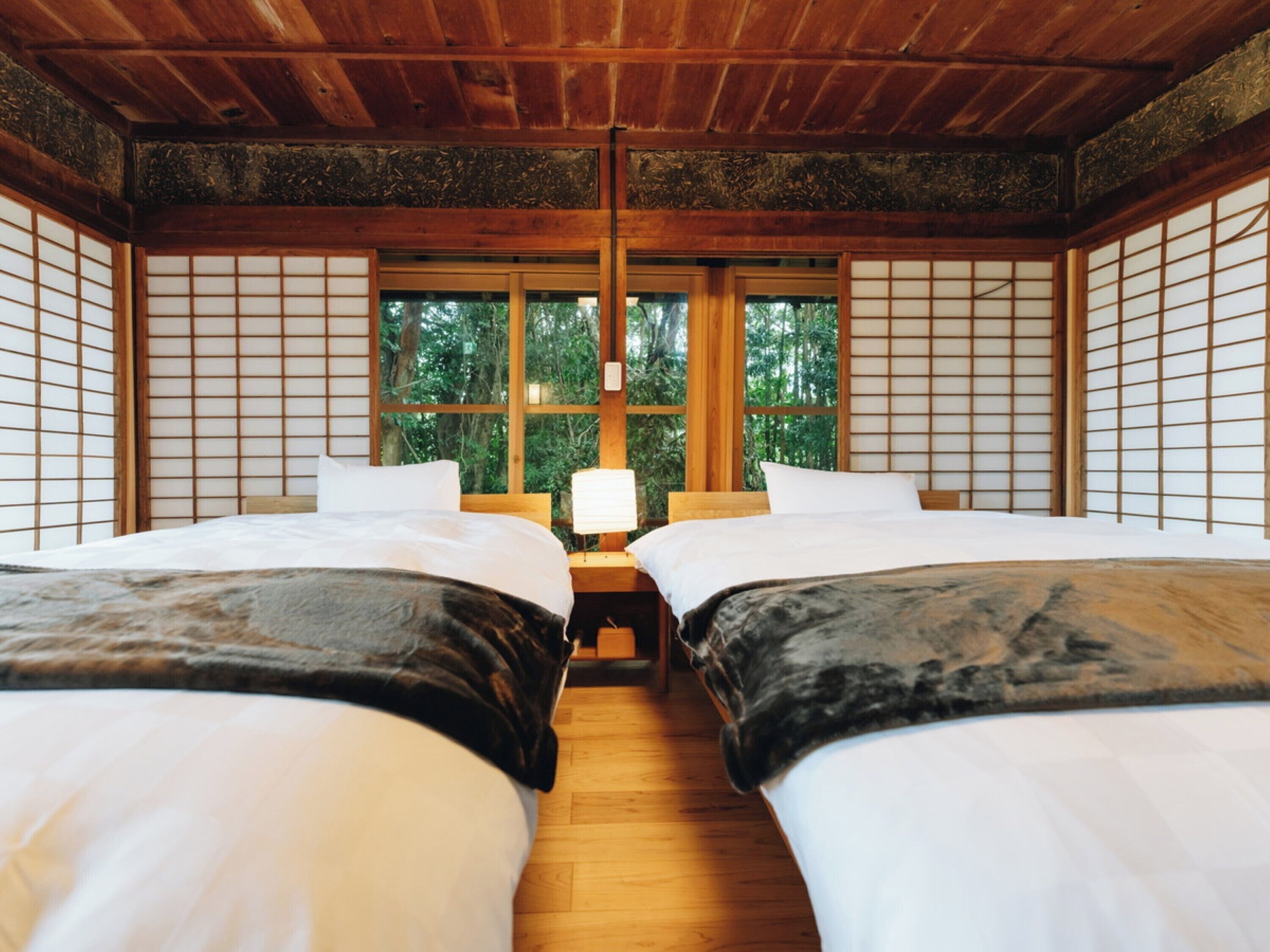 Kamer, niet-roken (SHIZUKA, with cypress bath) | Individueel gedecoreerd, individueel gemeubileerd, gratis wifi