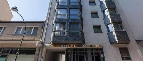 Voorkant van accommodatie