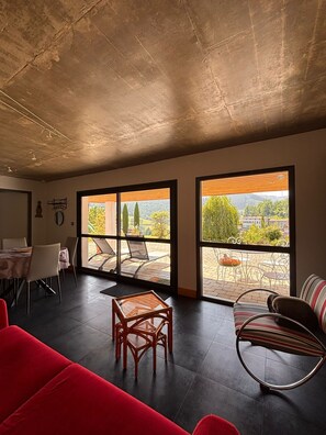 Premium Apartment (Le Cocon) | Living area - Domaine de la Rue de la Tour SAS (Valsonne)