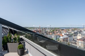 View from room - "KANSI" Penthouse – Hot Tub & 60m² Terrace (Tampere)