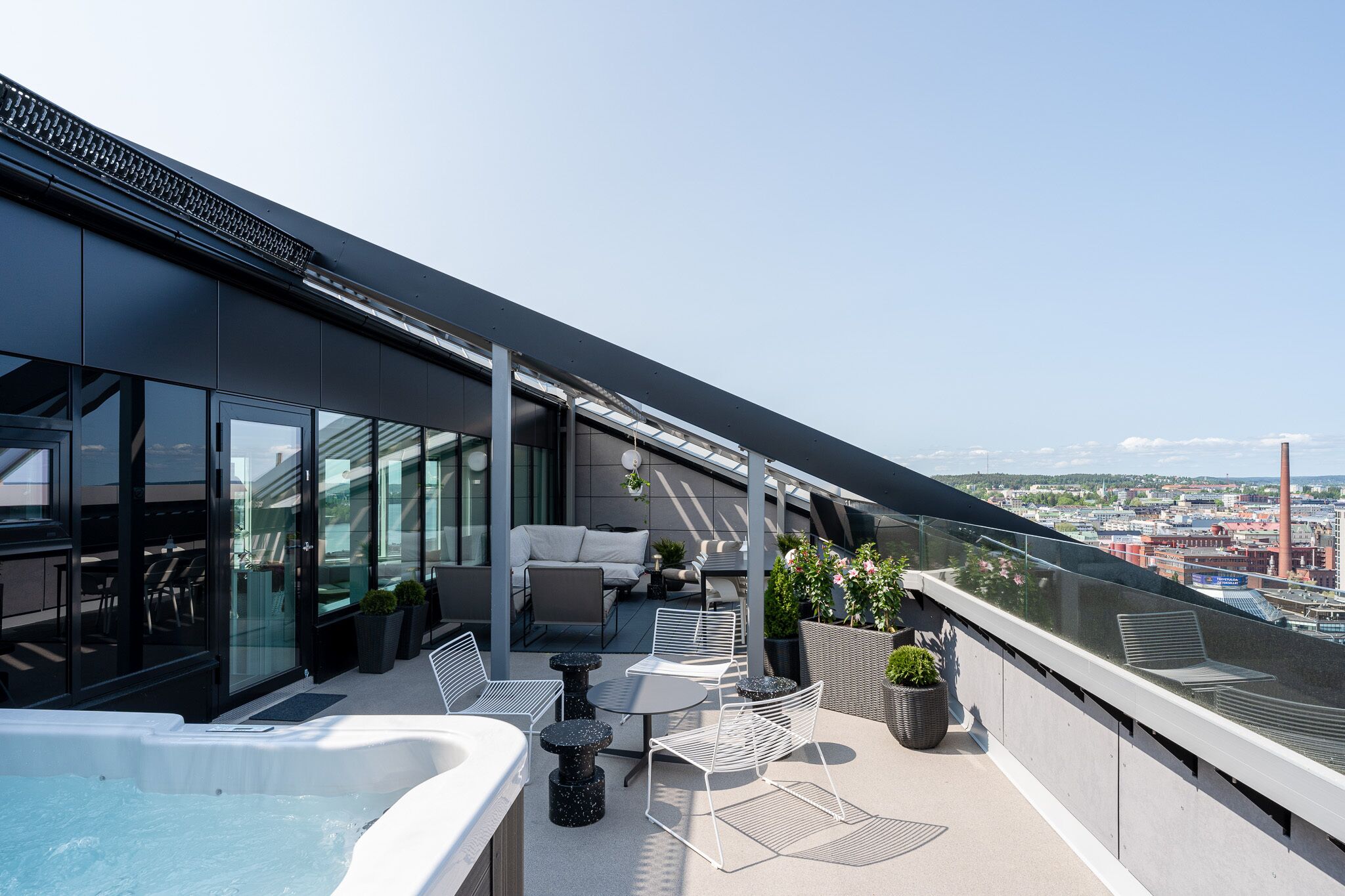 豪華公寓 | 露台/庭院