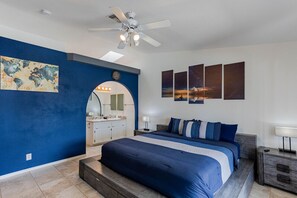 3 habitaciones, escritorio, tabla de planchar con plancha y wifi gratis 
