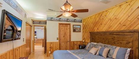 4 عدّة غرف نوم ومكتب وواي فاي مجانًا وملاءات أسرّة