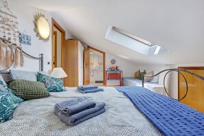 3 habitaciones y ropa de cama 