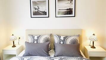 2 habitaciones, tabla de planchar con plancha y wifi gratis