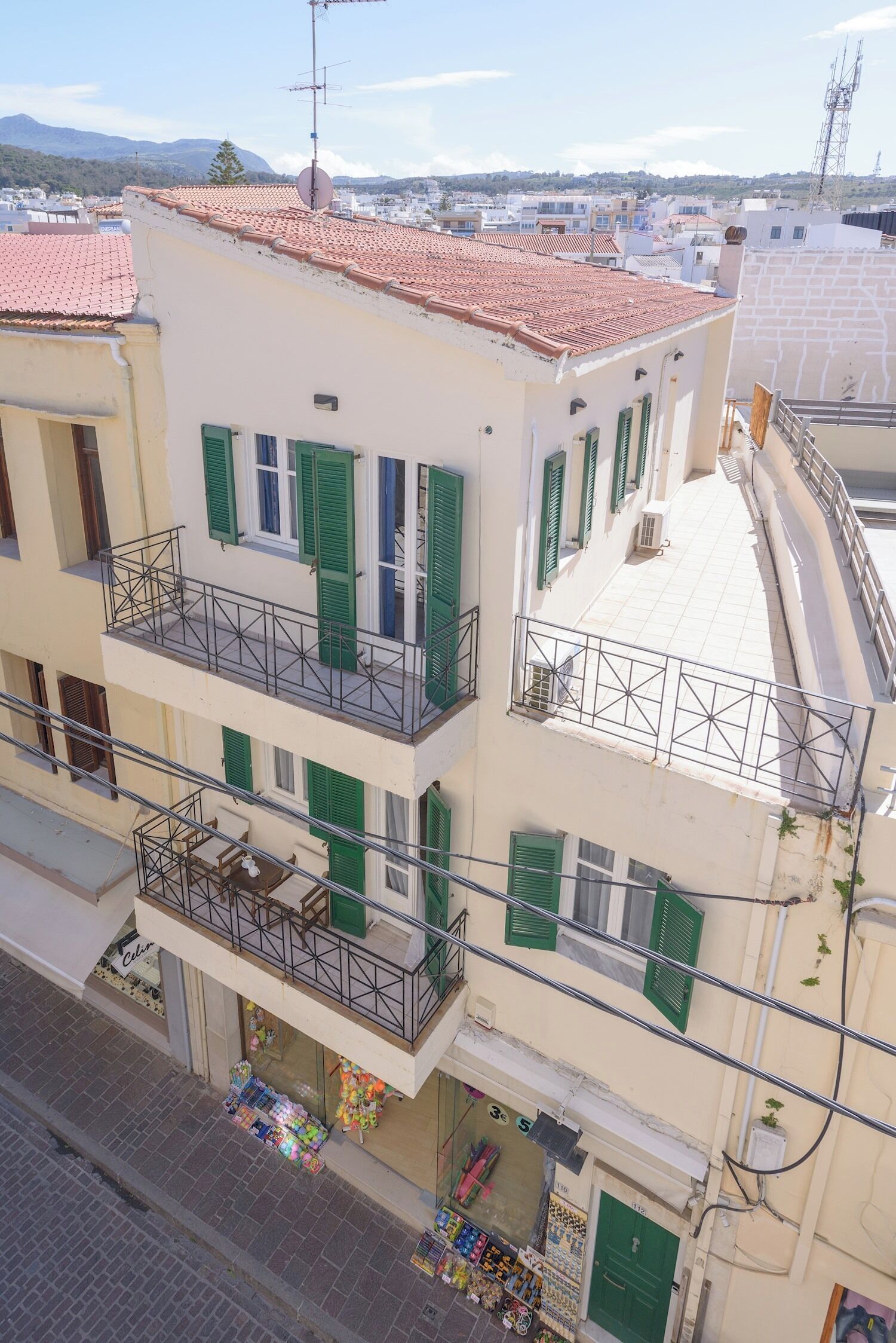 Façade de l’hébergement