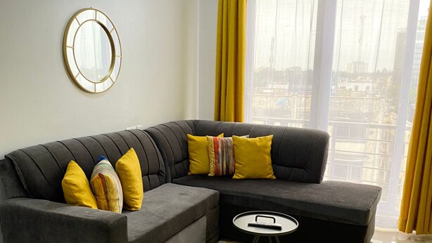 Apartment | Living area - Favor Kongoni Cinemax Apartment (Mombasa)