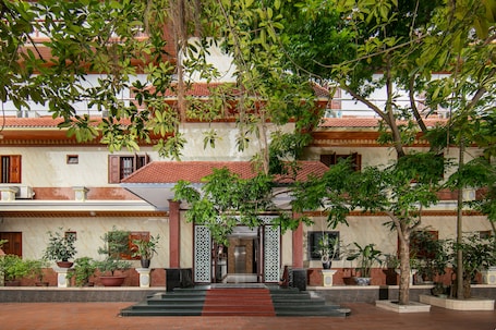 Front of property. Nam Hai Hotel