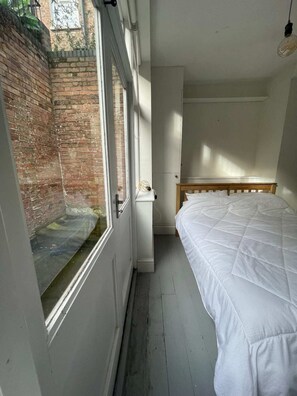 1 غرفة نوم وملاءات أسرّة