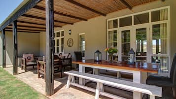 Opções para refeição ao ar livre