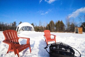 Overnattingsstedets uteområder