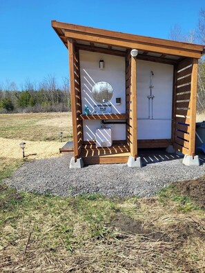 Enceinte de l’hébergement