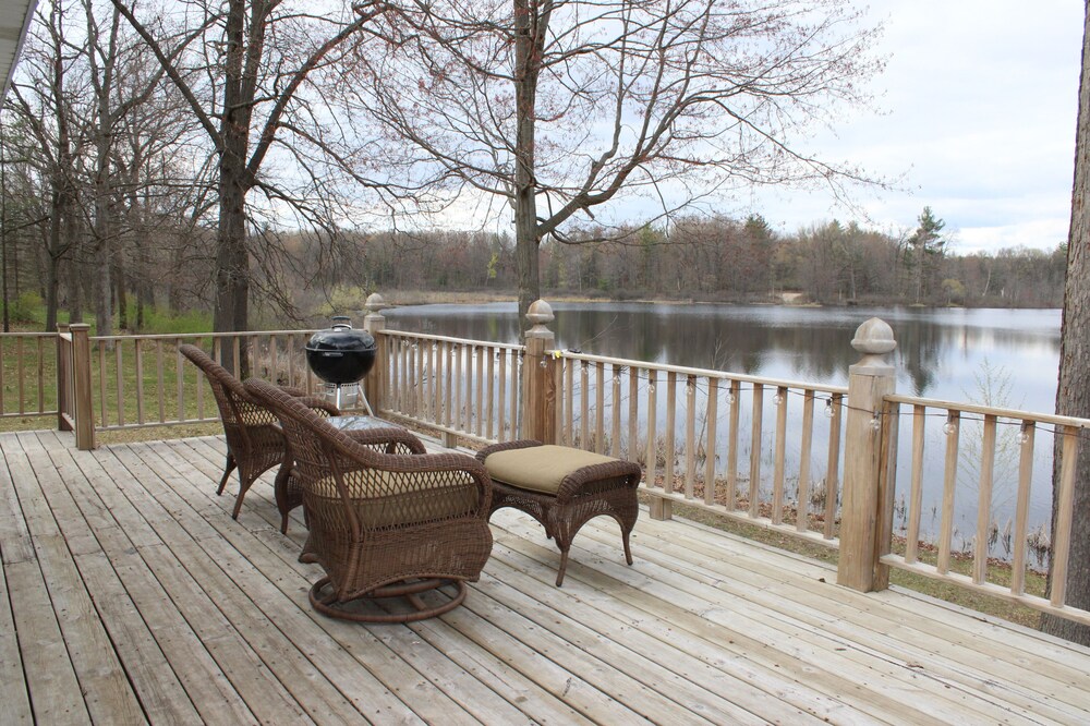 Waterfront Home in the Flat River Game Area -- Amazing for birdwatching!