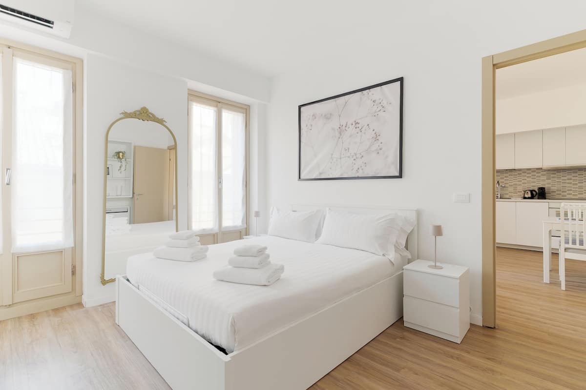 Appartamento con 1 Camera da Letto Via della Spiga 46 | 1 bedroom, minibar, individually decorated, individually furnished