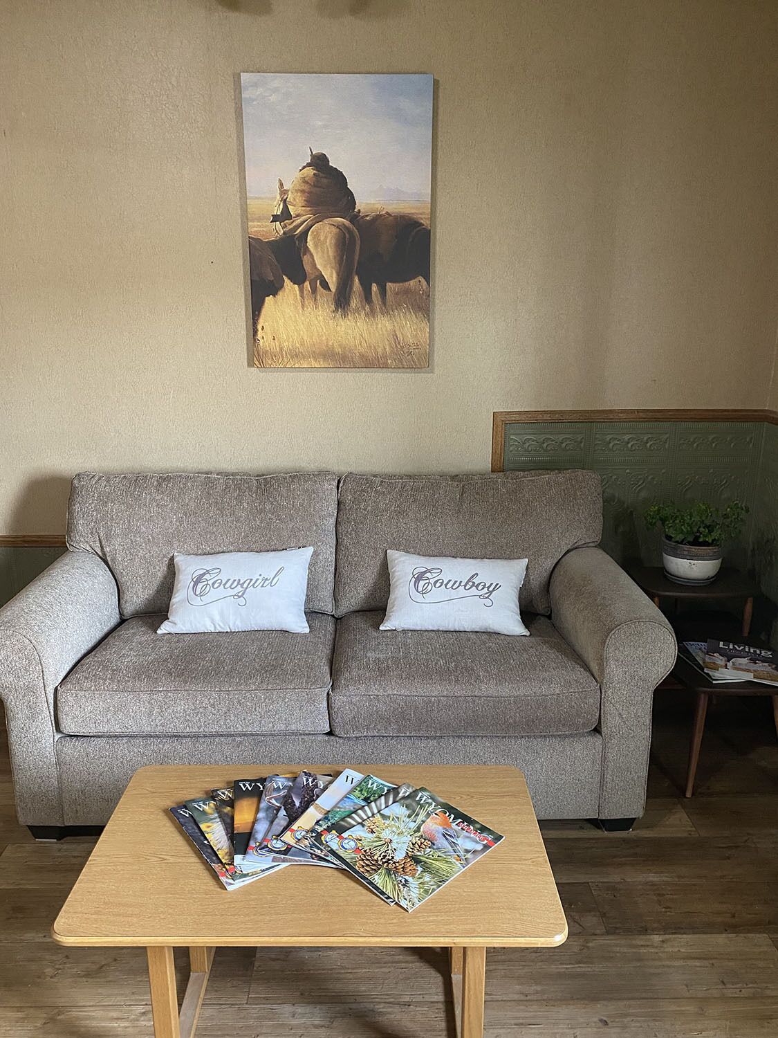 Country Cabin Located In Central Wyoming