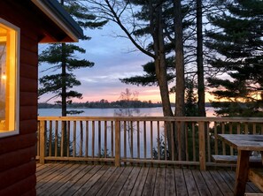 Outdoor dining - Wild Goose Resort - Canadian (Park Falls)