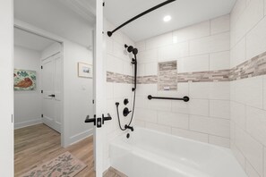 Shower, towels