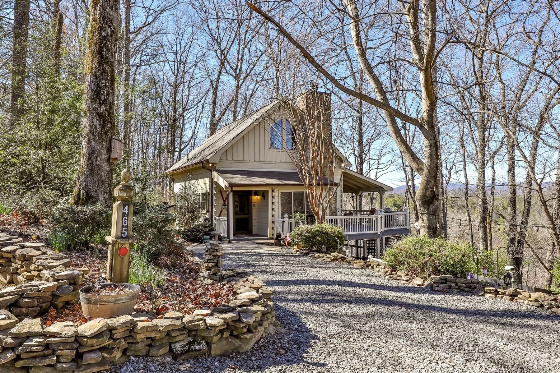 Mountain High Lodge, overlooking the Blue Ridge Mountains