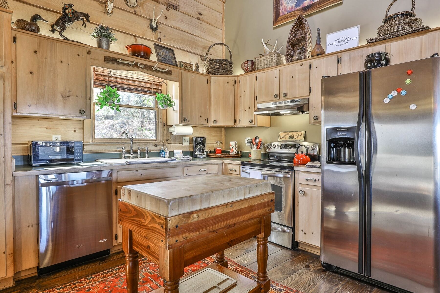 Mountain High Lodge, overlooking the Blue Ridge Mountains