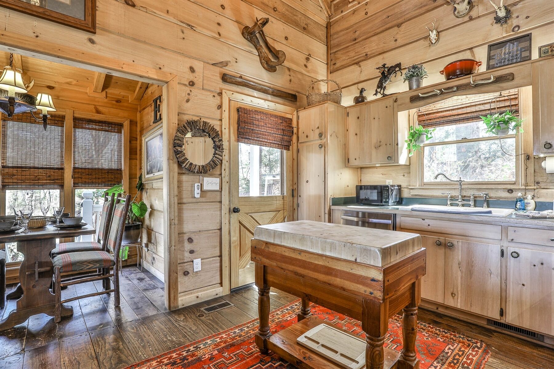 Mountain High Lodge, overlooking the Blue Ridge Mountains