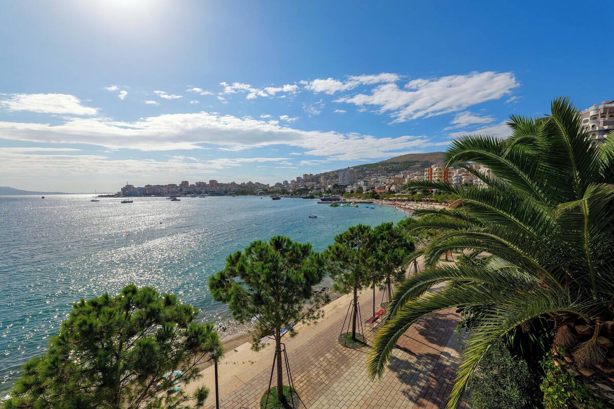 Vista a la playa o al mar
