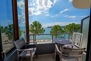 Vue sur la plage/l’océan