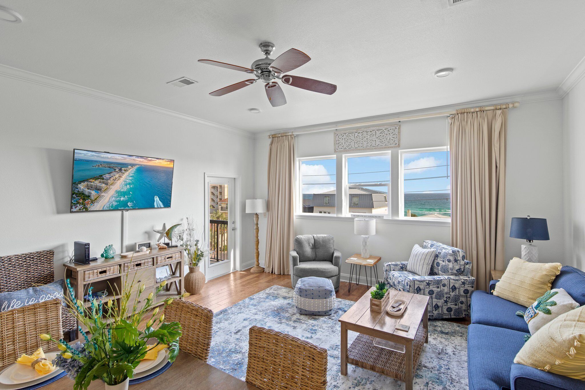 Starfish Five | Partial Gulf Views, Community Pool, & Hot Tub!