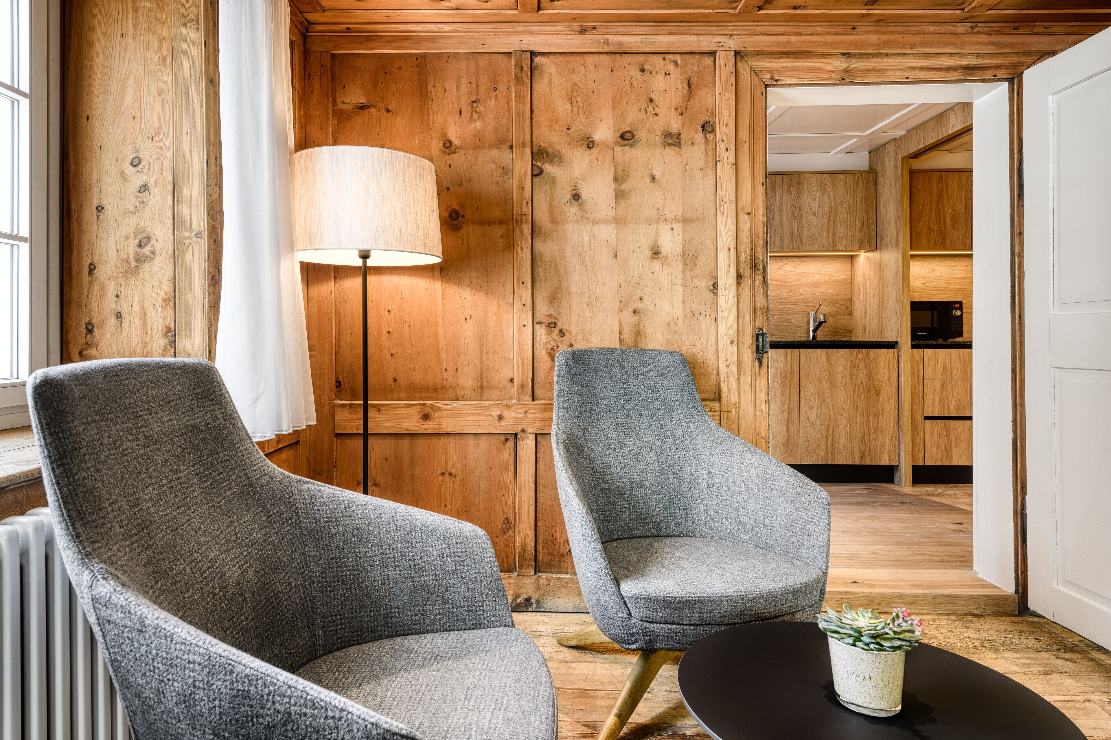 Deluxe House | Living area | Flat-screen TV