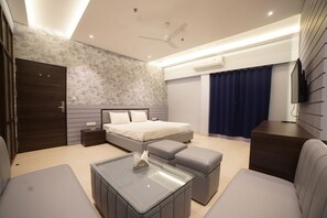 Chambre Luxe | Bureau, Wi-Fi gratuit, draps fournis