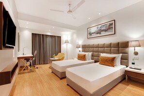 Executive Twin Room, 1 Bedroom | Individually furnished, soundproofing, free WiFi, bed sheets - Hotel Aketa Rajpur Road Dehradun, Dehradun (Dehradun)