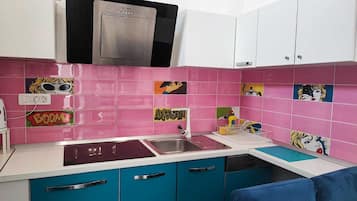 Villa | Private kitchen | Fridge, microwave, oven, dishwasher
