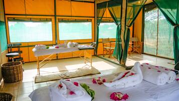 Couples treatment room(s), facials, manicures and pedicures