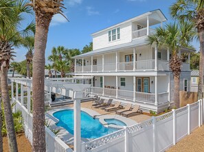 A heated pool - Better Days|Private Deeded Beach|Private Pool (Destin)