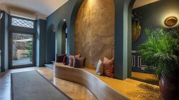 Interior entrance