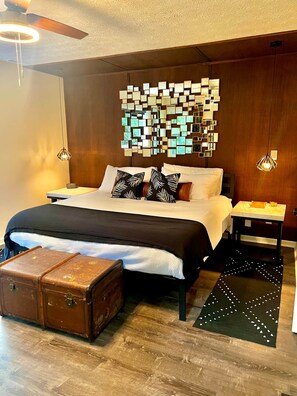 4 soverom, strykejern/-brett, wi-fi og sengetøy