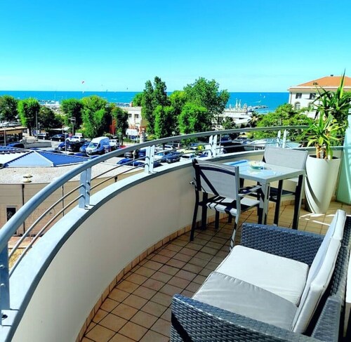 Bluemar Sea View (105sqm) with sea and canal view terraces