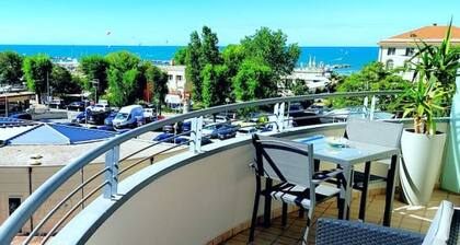 Bluemar Sea View (105sqm) with sea and canal view terraces