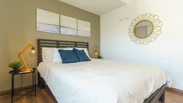 1 chambre, fer et planche Ă repasser, Wi-Fi, draps fournis