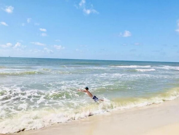 Sun-loungers, beach towels