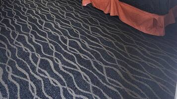 Blackout curtains, free WiFi, bed sheets